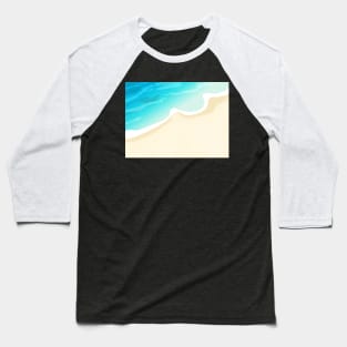 Seashore Summer Beach Coast Baseball T-Shirt